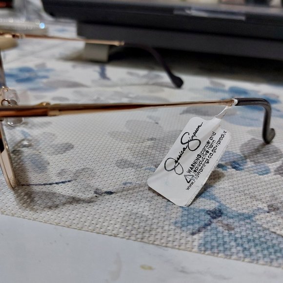 Jessica Simpson J5564 Retro Women's Round Metal Sunglasses with 100% Uv Protecti - Picture 5 of 8